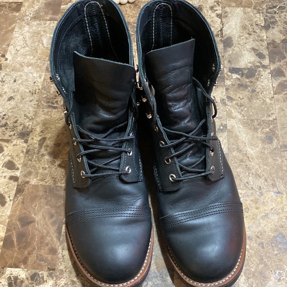 Red Wing #8084 Iron Ranger-Black Harness Leather